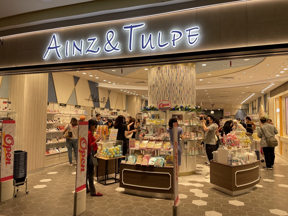 Ainz & Tulpe第三家门店在mid valley