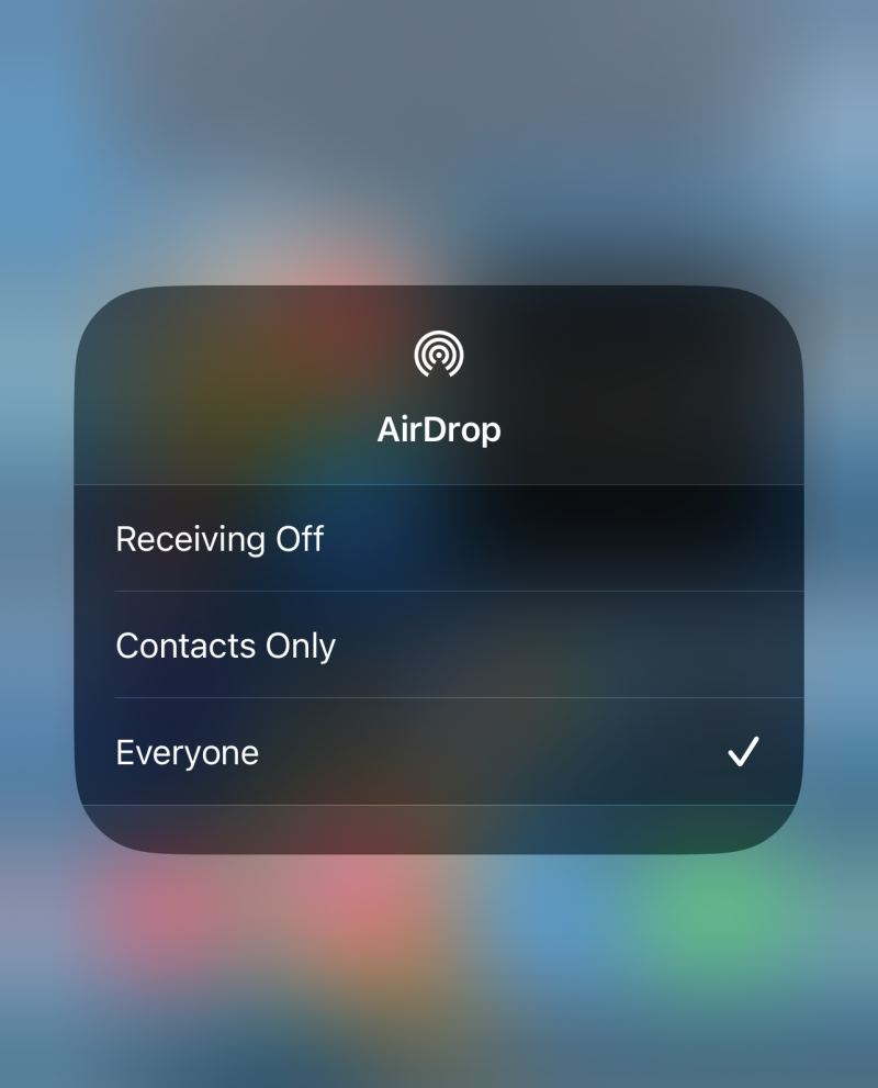 AirDrop Old