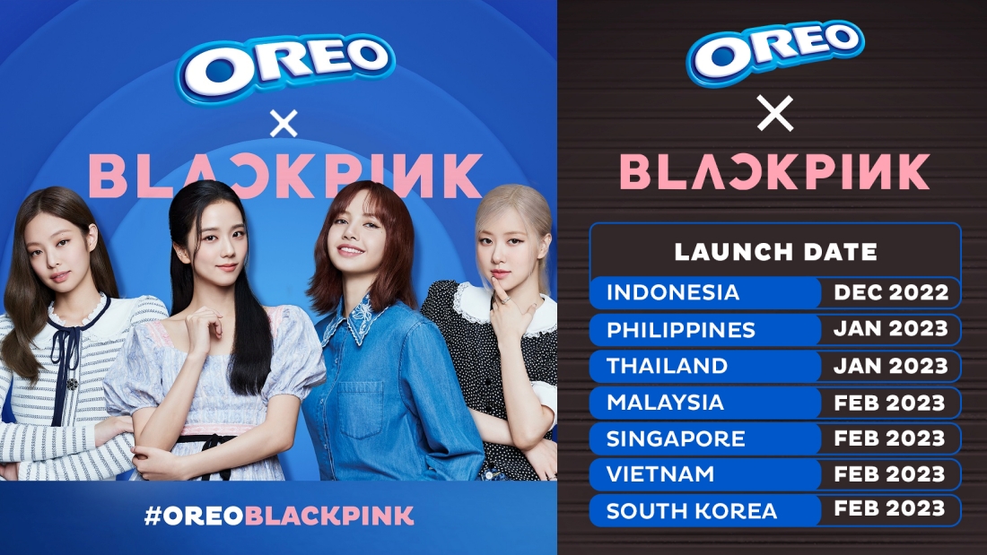 BLACKPINK OREO 联名饼干