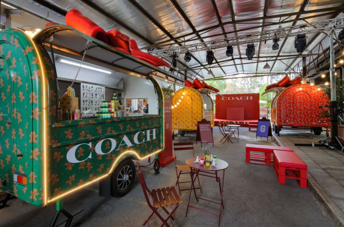 Coach on the move 活动无需报名就能进场