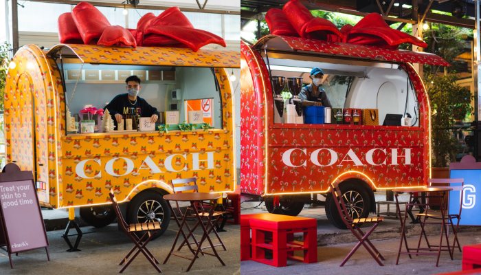 Coach 联合了Chuck's和Gigi Coffee一起合作