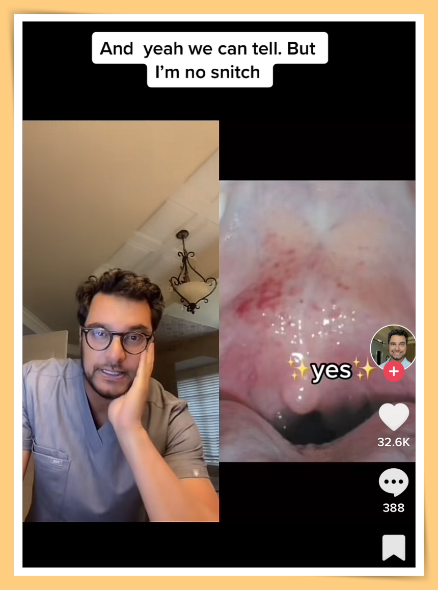 TikTok Dentite Picture