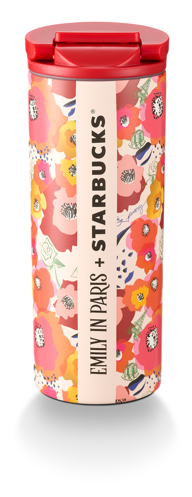 Emily in Paris + Starbucks 16oz Stainless Steel Tumbler