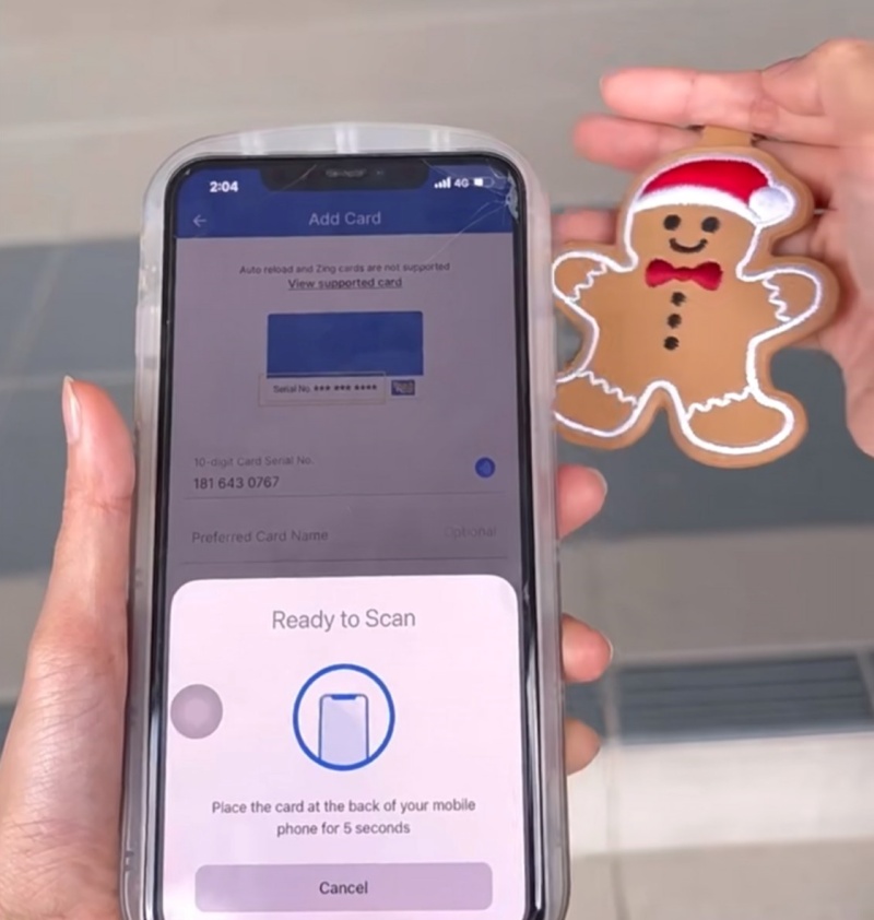 GingerBread Handphone top up