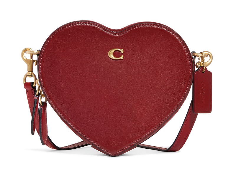 coach holiday collection红色爱心包包
