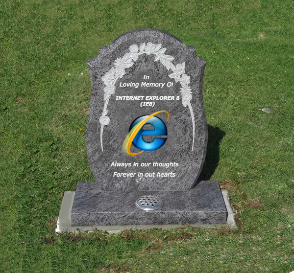 Goodbye IE