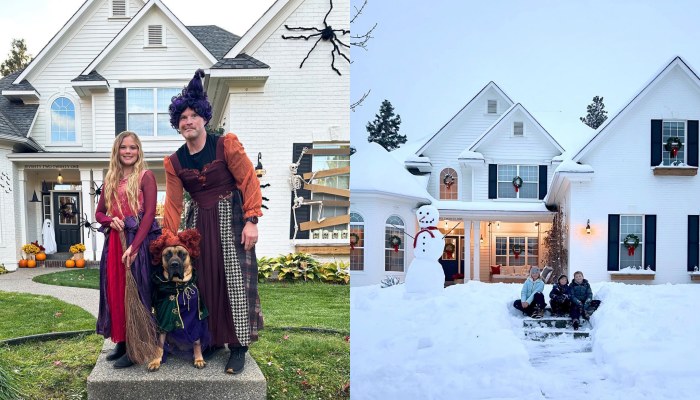 从室内到室外都精心布置