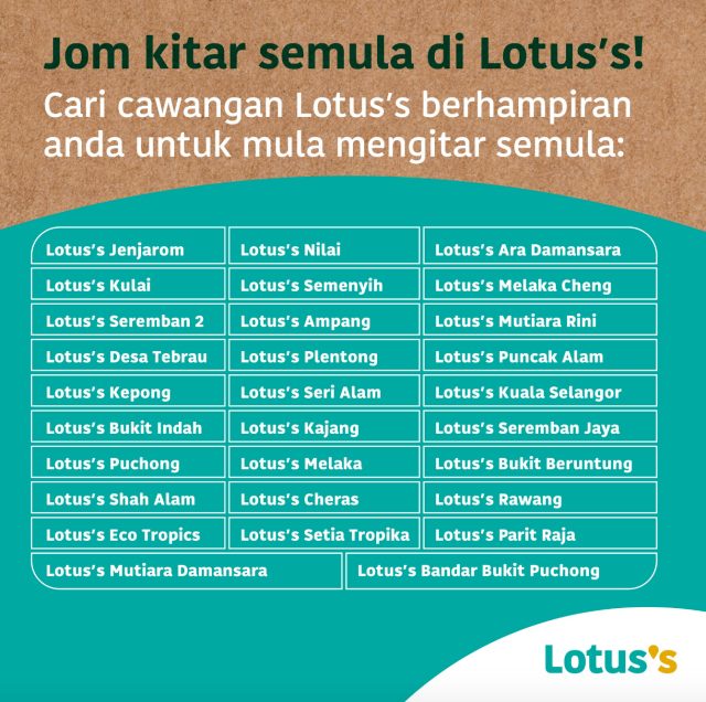 lotus目前有39处提供回收服务