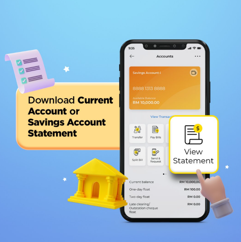 How to download statements