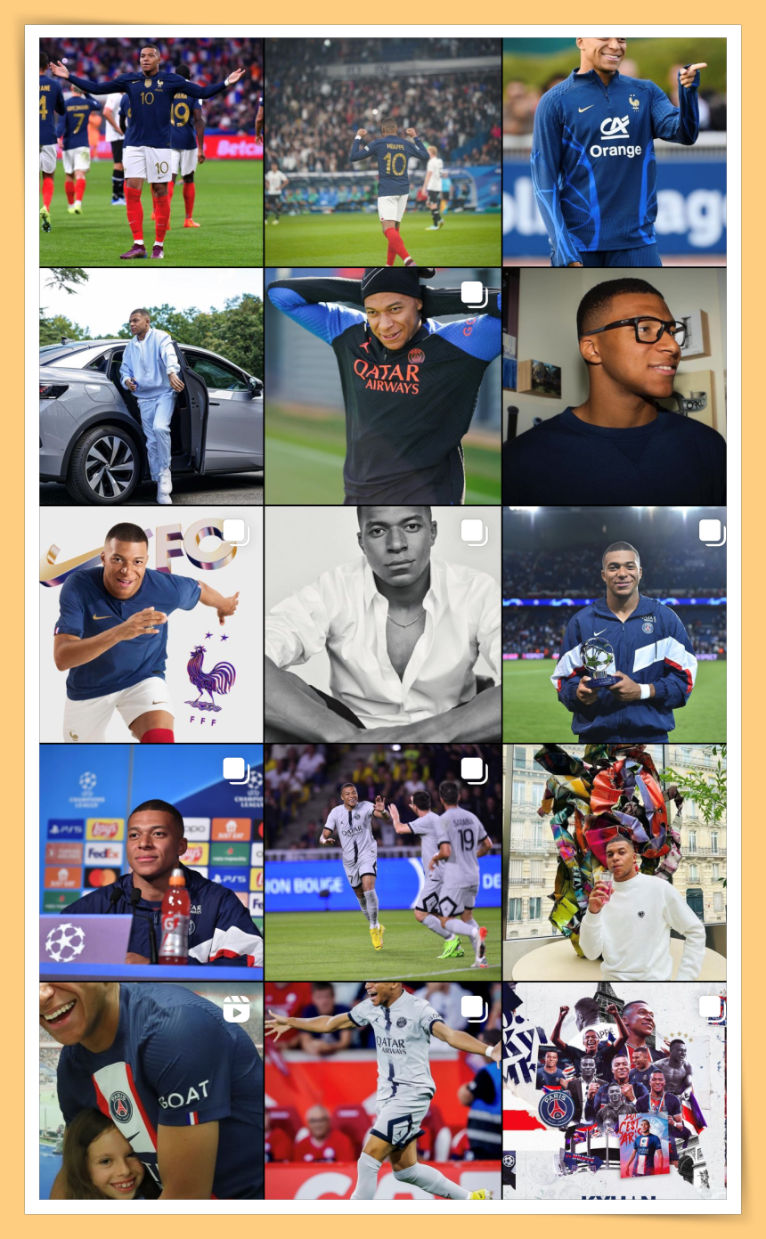 Mbappé ig