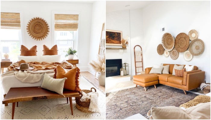 藤编织、大地色居家装饰风格