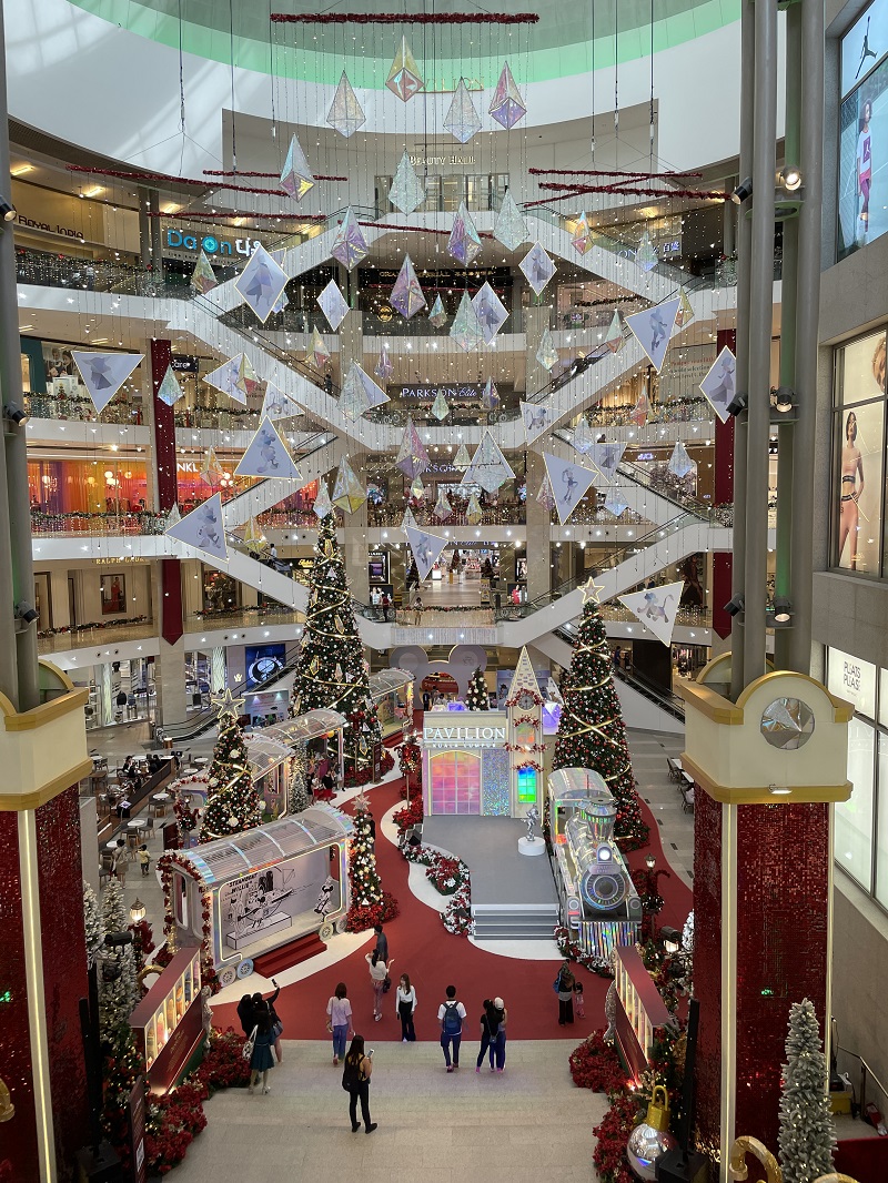 pavilion kl圣诞装饰