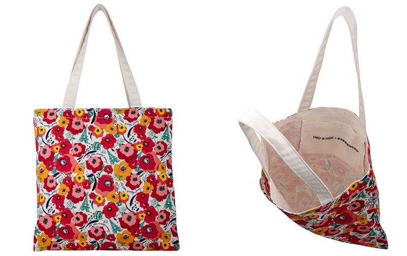 Emily in Paris + Starbucks Tote Bag