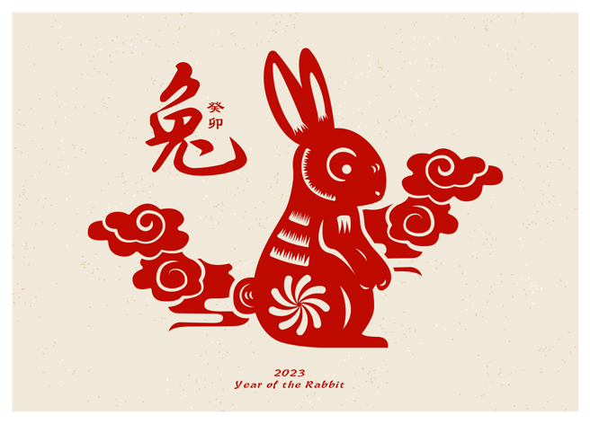 2023癸卯兔年