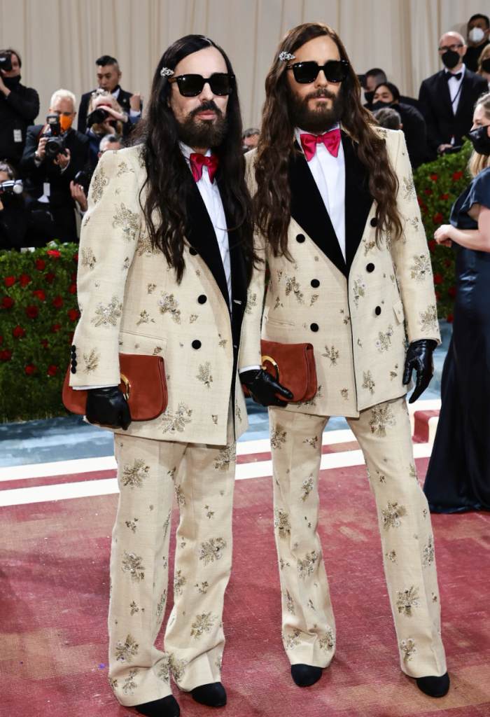 Alessandro 和好友Jared Leto 经常演双胞胎