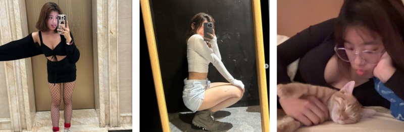 梧桐妹穿搭大胆