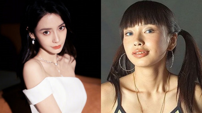 Angelababy整牙前后