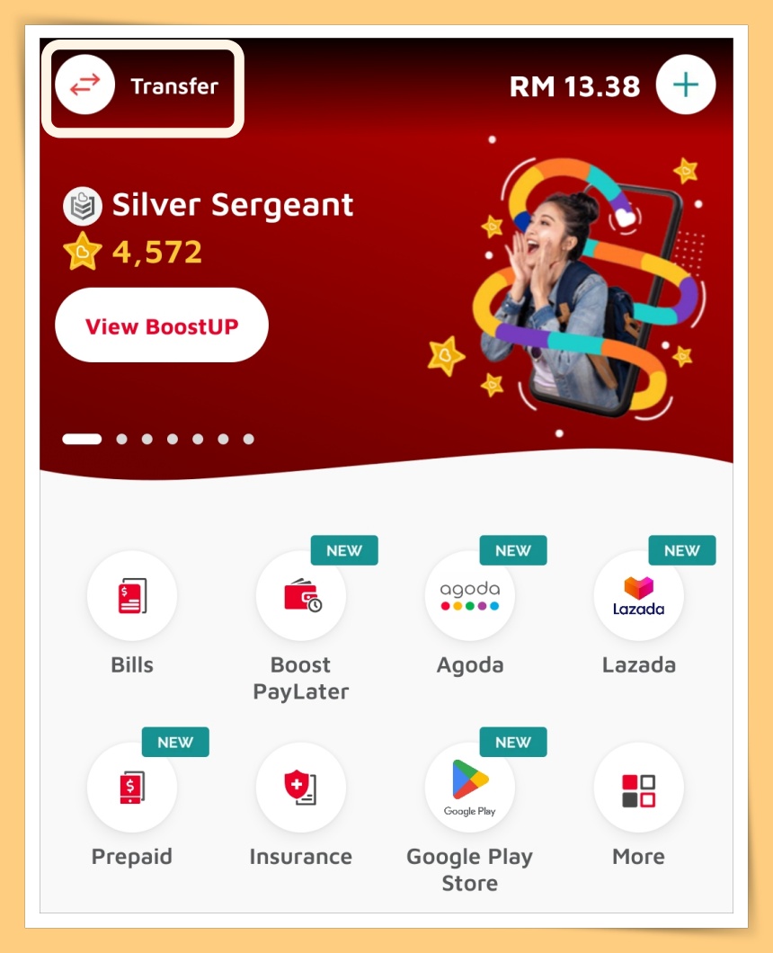Boost Choose Transfer