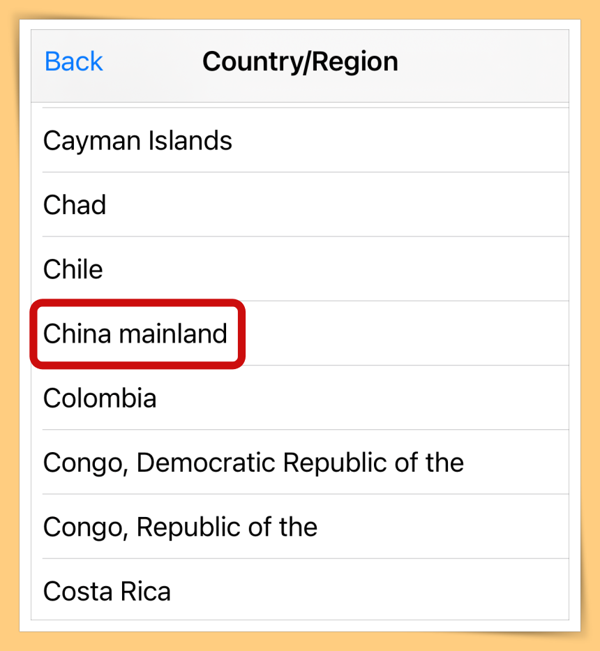 China Mainland