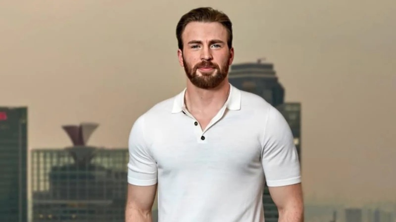 Chris Evans 交往小16岁女友Alba Baptista