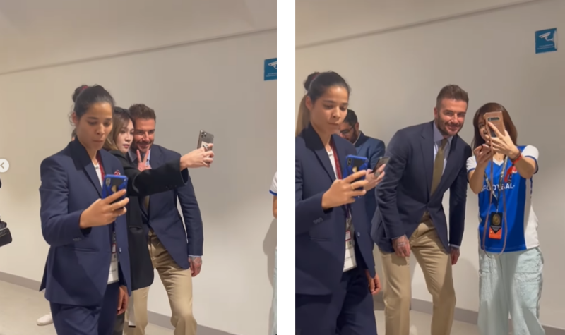 David Beckham来者不拒