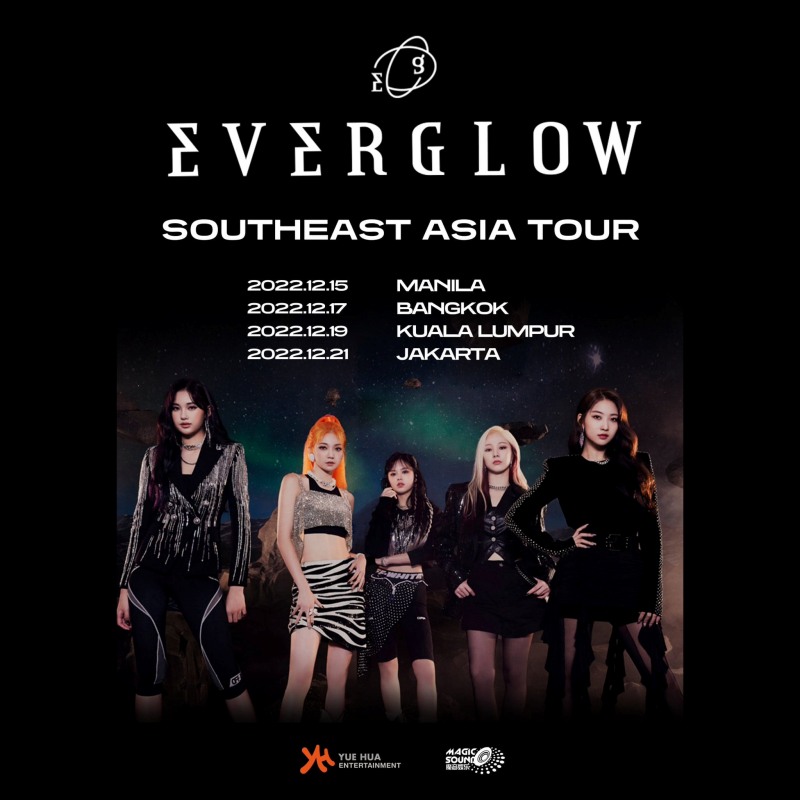 EVERGLOW下月来马开唱