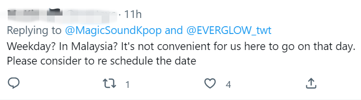 EVERGLOW下月来马开唱
