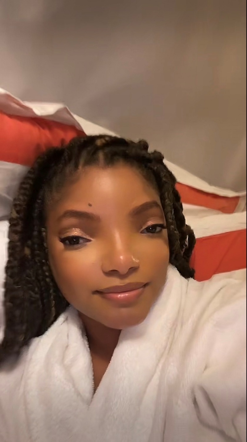 Halle Bailey玩特效