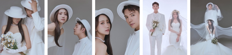 Gladish、朱浩仁婚纱照