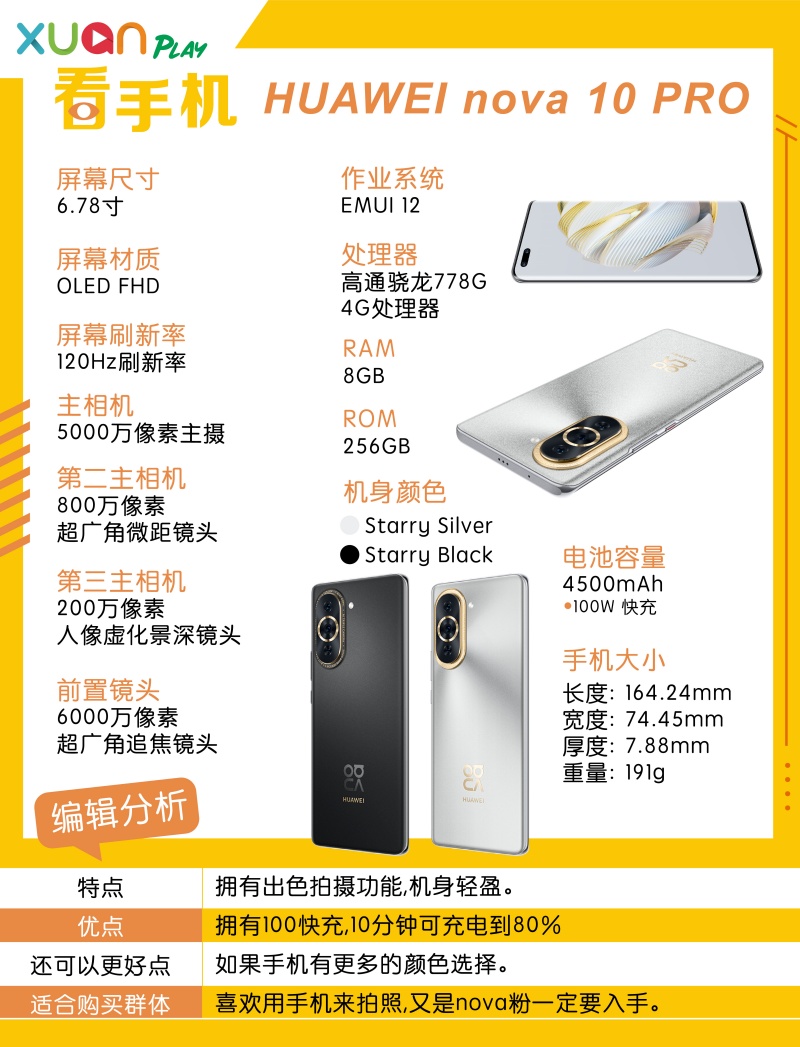 HUAWEI 10 Pro Details
