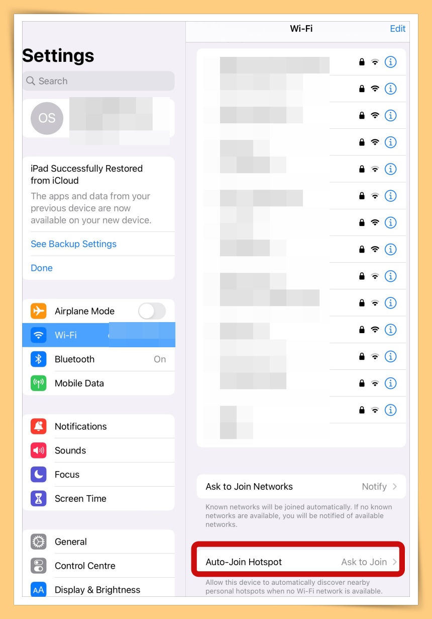 Auto-Join Hotspot