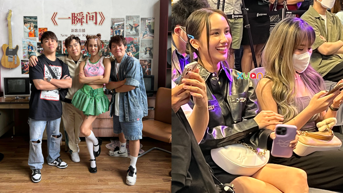 Jestinna高调现身3P谢票见面会