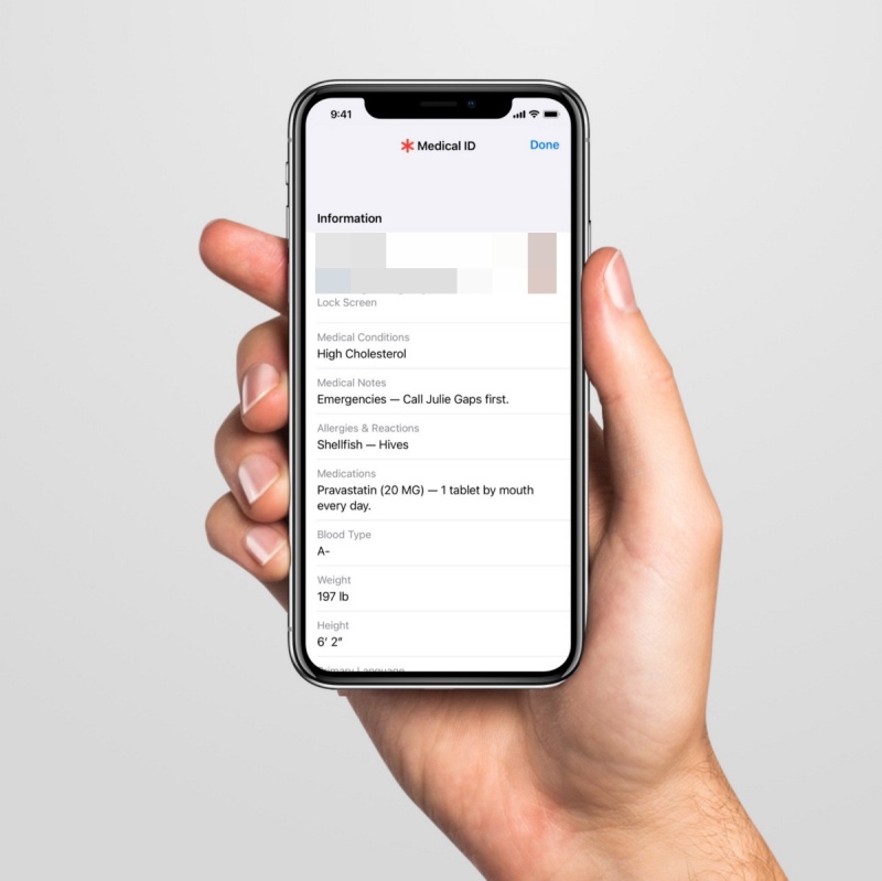 Medical ID Phone
