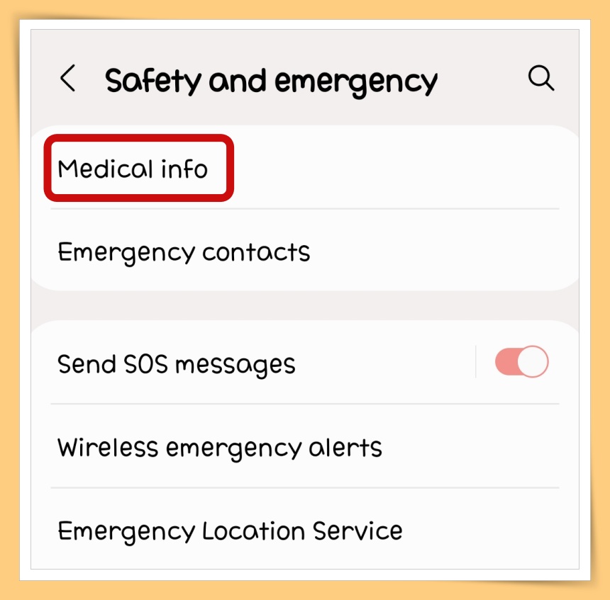 Medical Info
