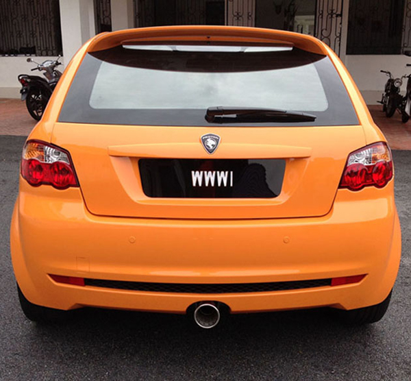 Nice Car Plate