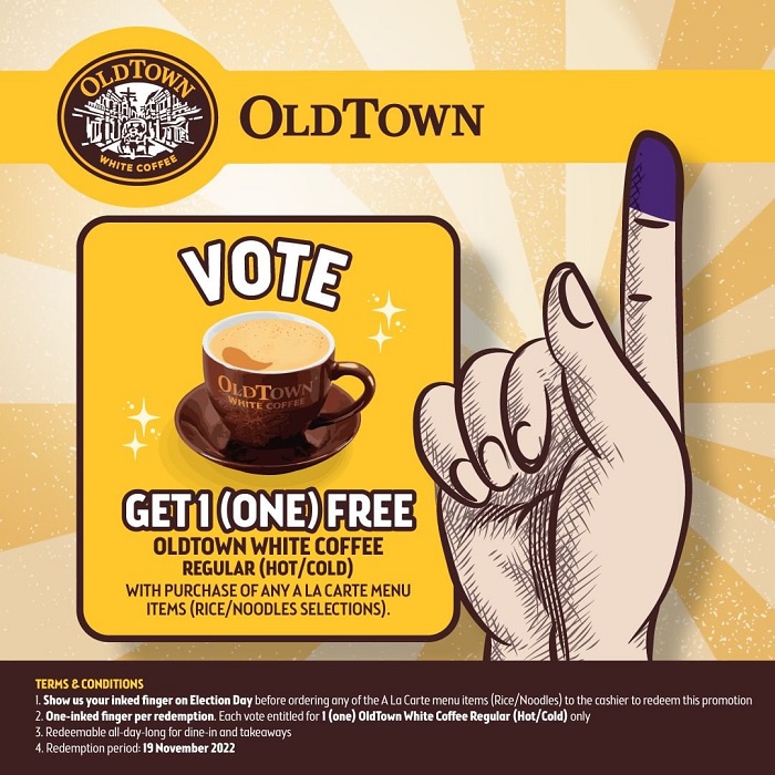 oldtown免费白咖啡