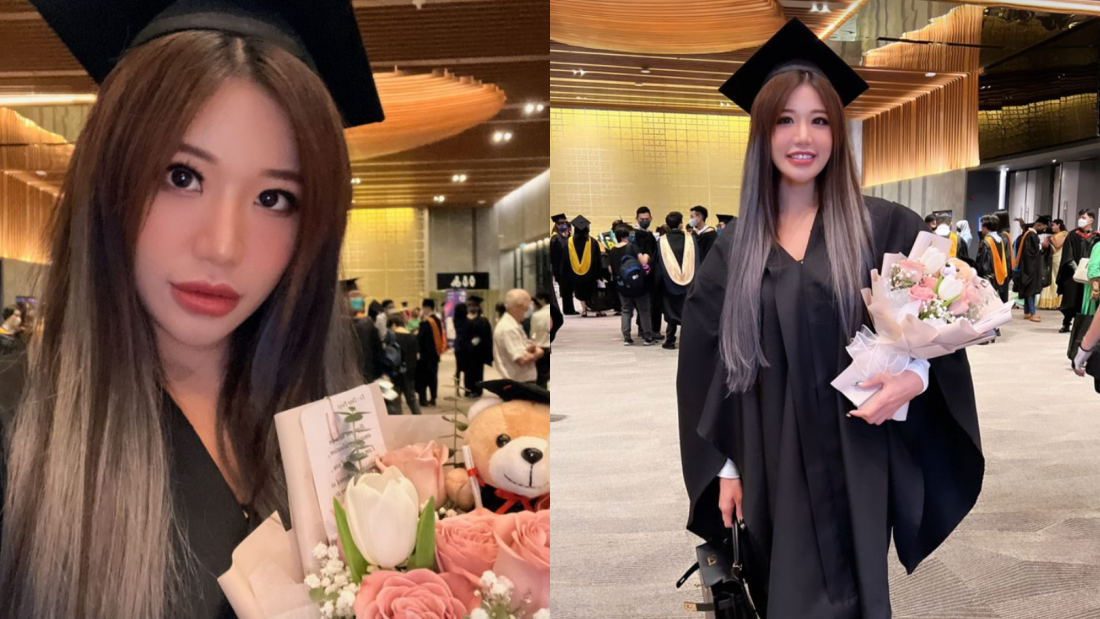 Pui Yi绝美大学毕业曝光