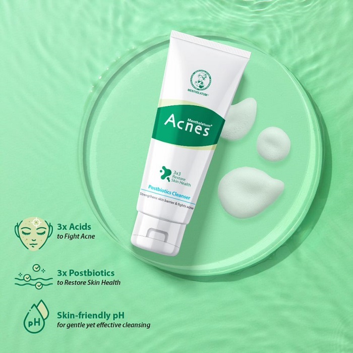 Mentholatum Acnes Postbiotics Cleanser