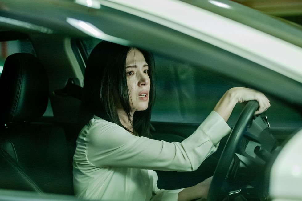 她和她的她-许玮甯车内惊恐