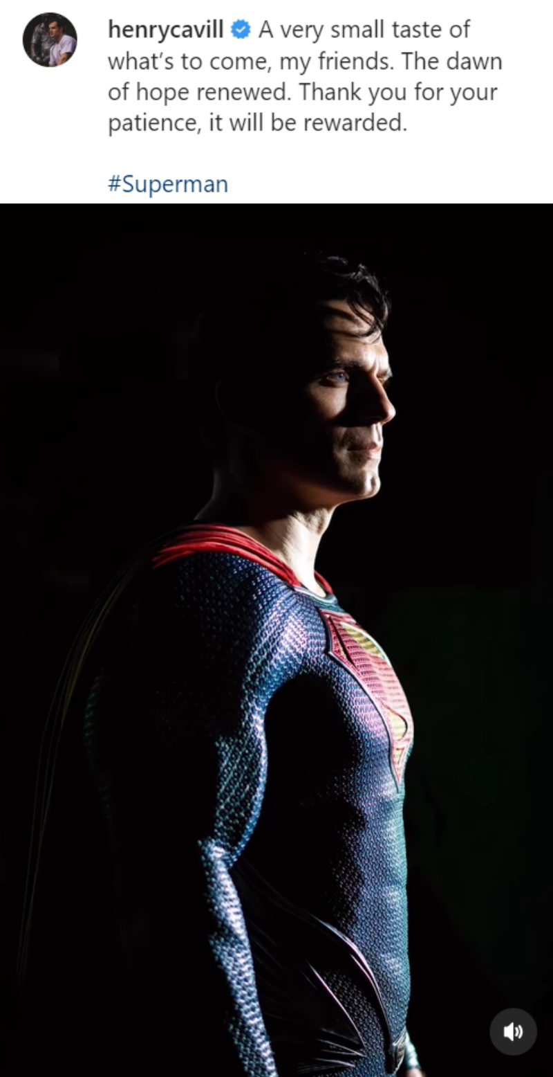 Henry Cavill再演Superman