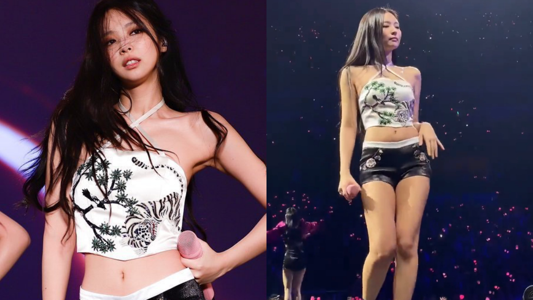 Jennie耳机漏电痛到尖叫