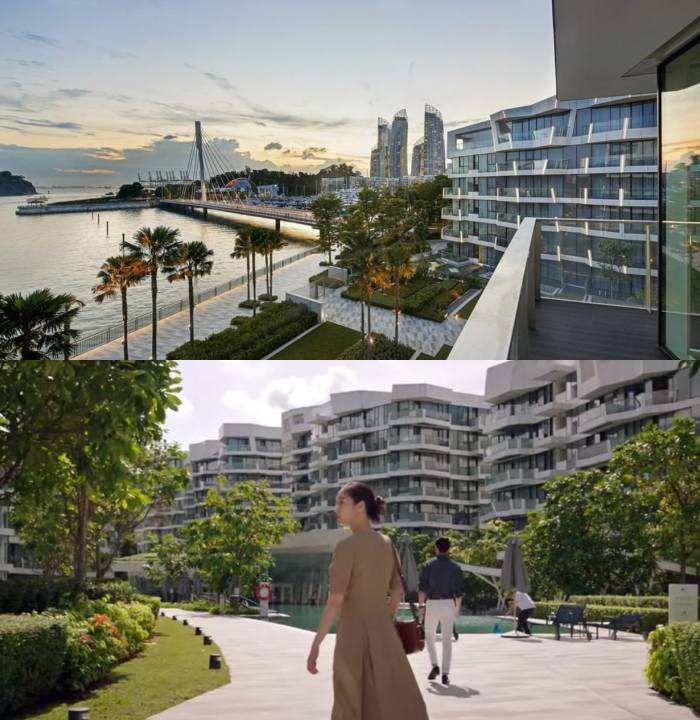新加坡高级楼盘区吉宝湾