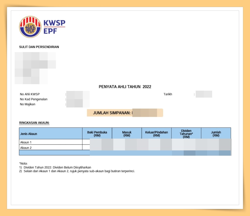 Summary Statement