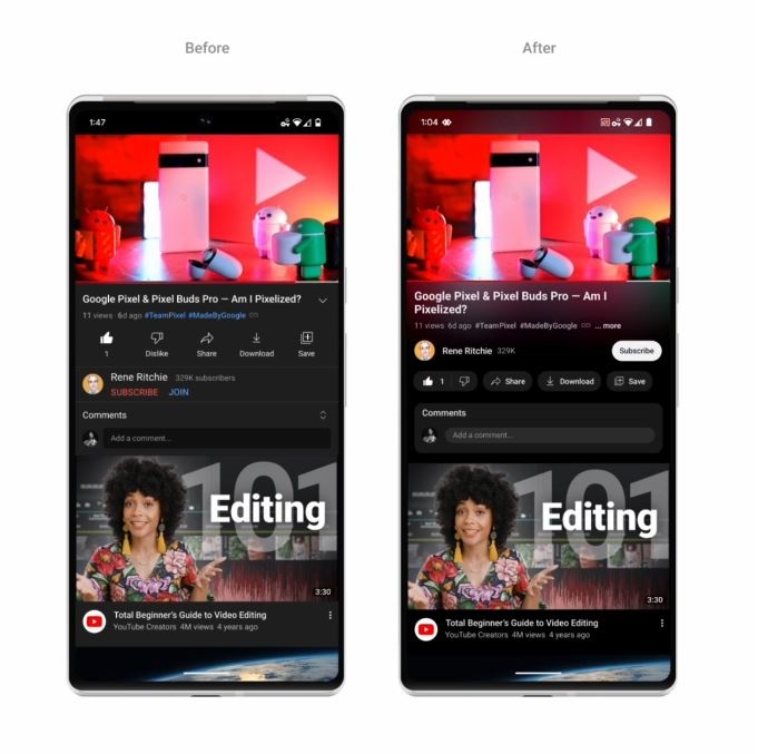 YouTube微光效果