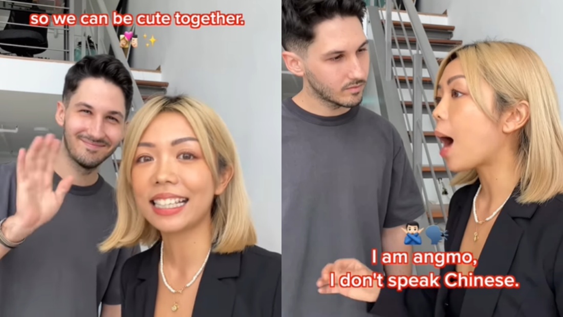 Jenn Chia教外国籍未婚夫讲华语