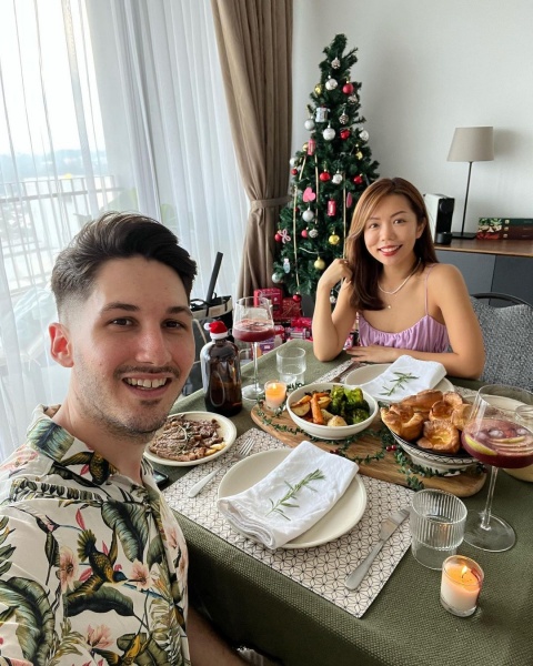 Jenn Chia教外国籍未婚夫讲华语