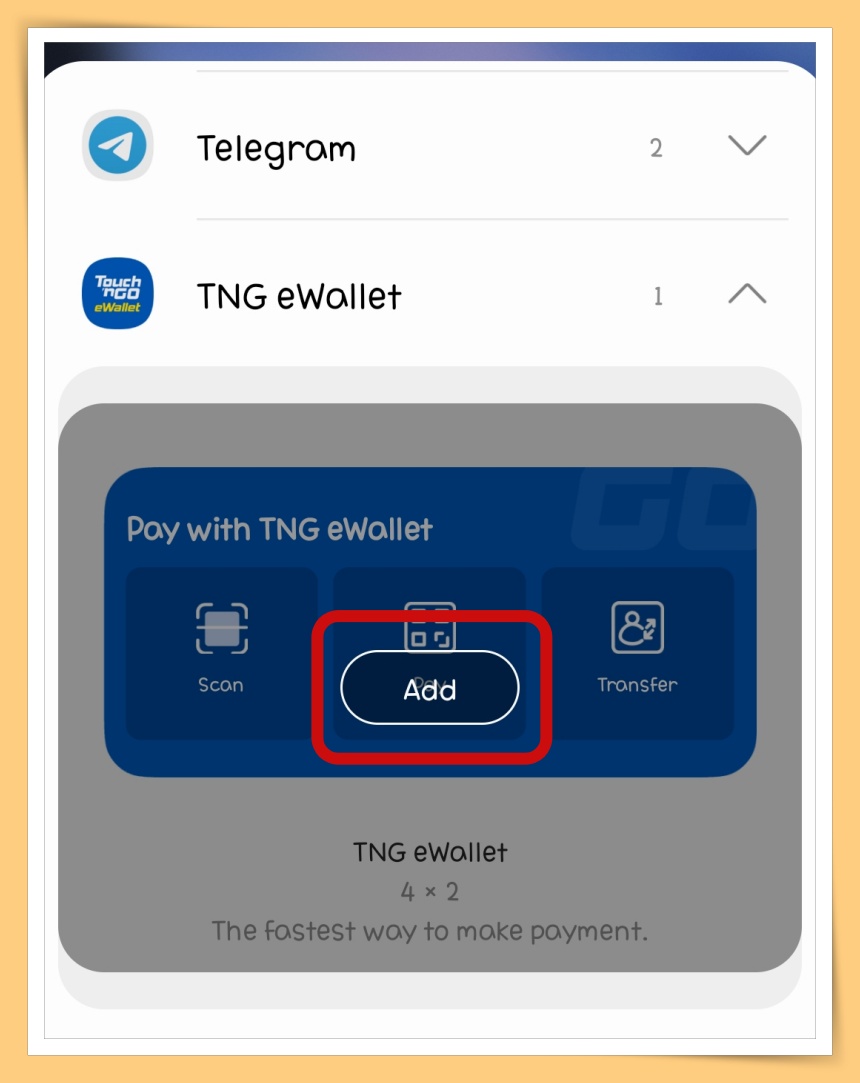 Click Add