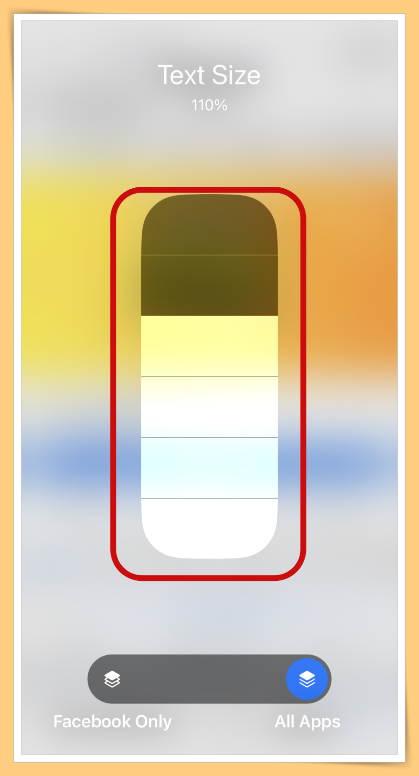 Adjust Text Size