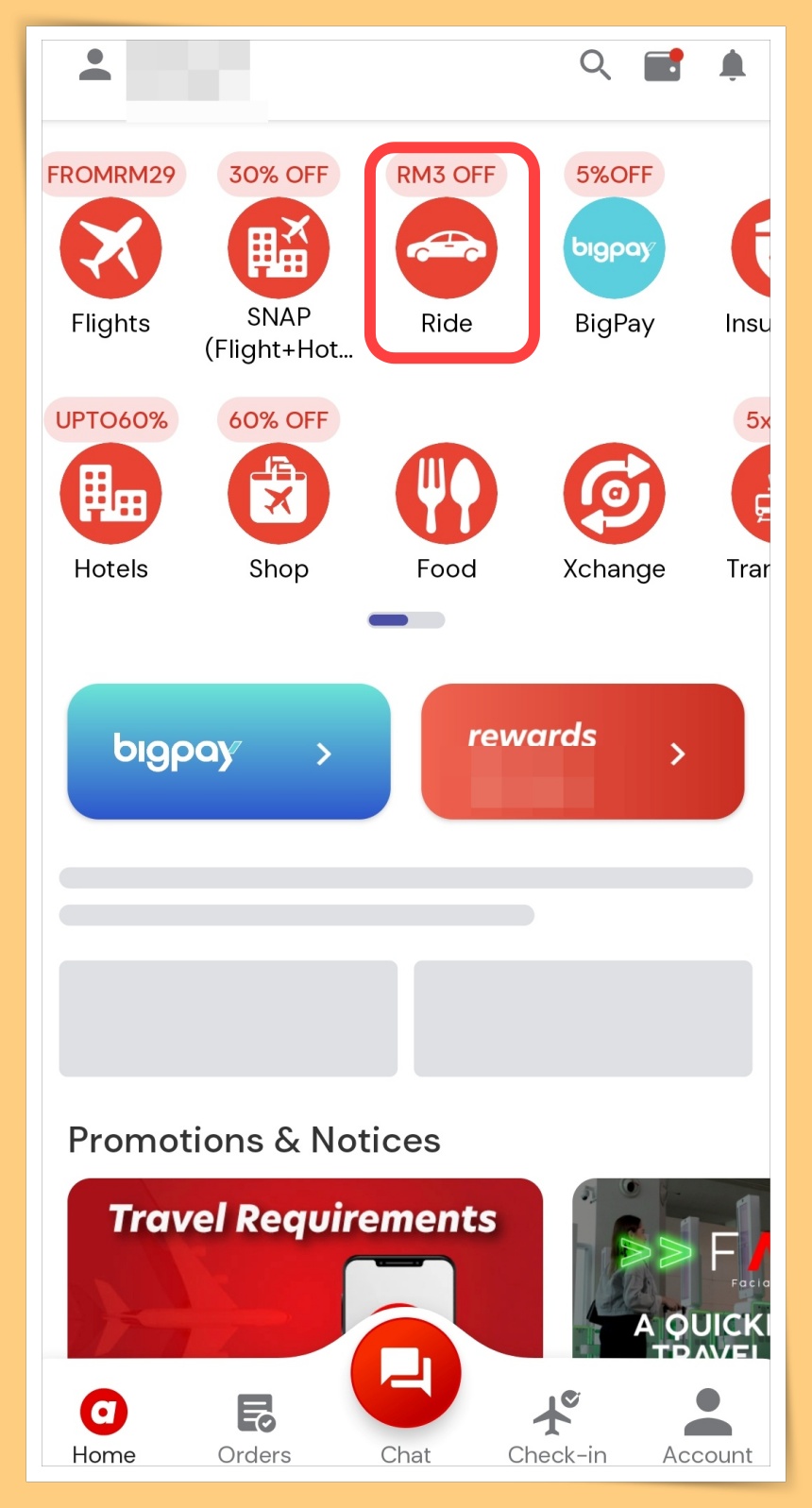 Choose Ride Icon