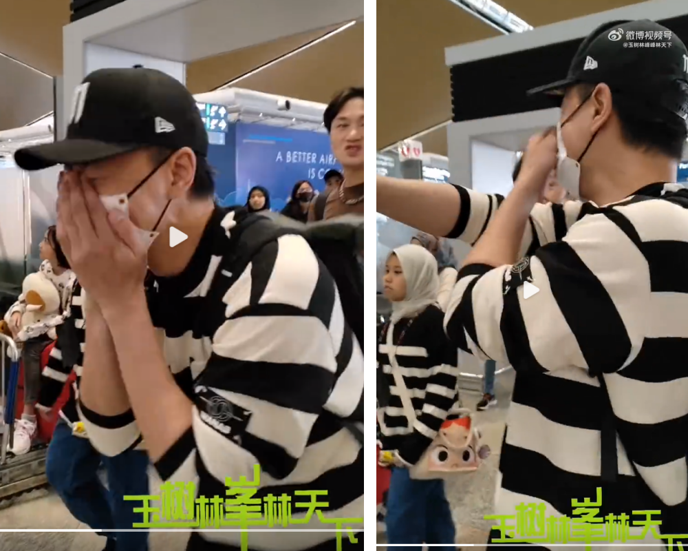林峯现身KLIA